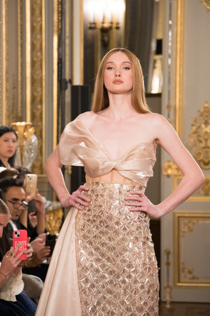 Look from Maison Pacinthe Badran SS26 collection