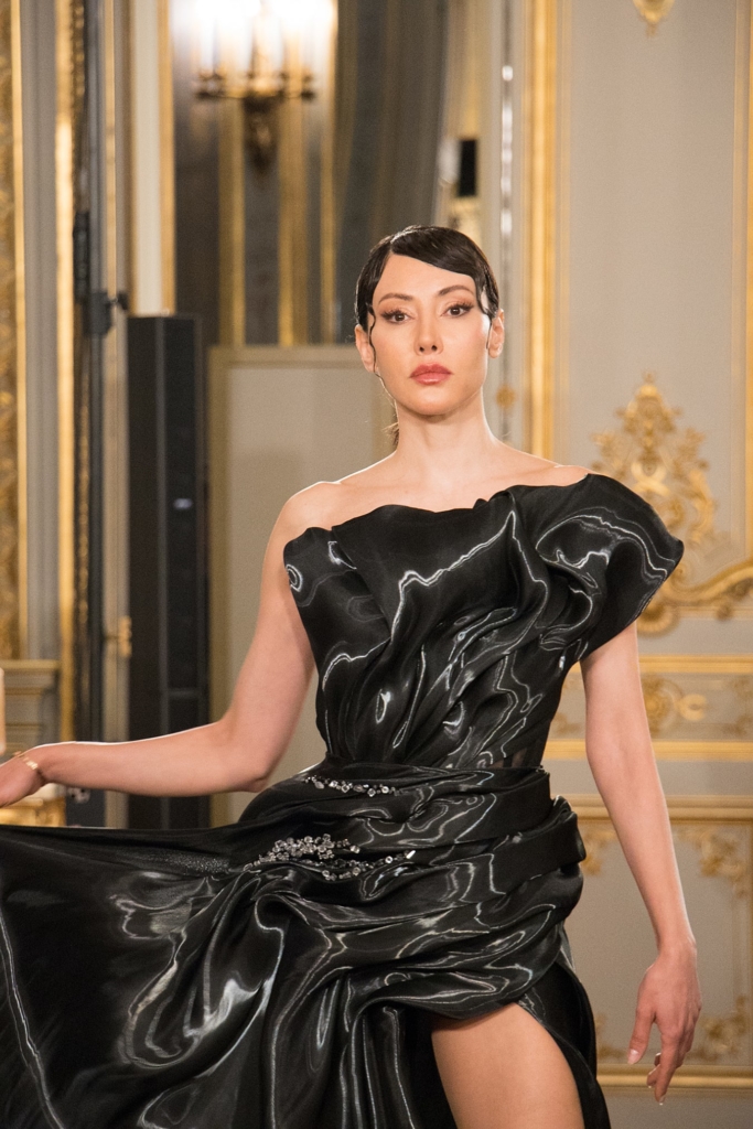 Look from Maison Pacinthe Badran SS26 collection